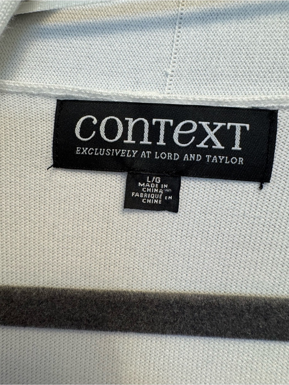 Context Cream Open-Front Ruffle-Hem Cardigan - Picture 3 of 3